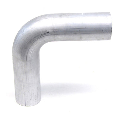 HPS Performance Products HPS 3" OD 90 Degree Bend 6061 Aluminum Elbow Pipe Tubing 16 Gauge, Mandrel Bent, Mill Finish