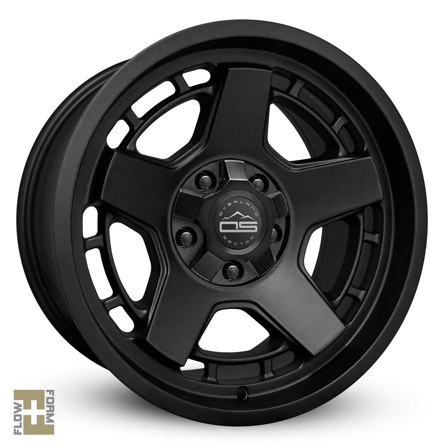 Overland Sector Atlas 17x9 +0 5x120/5x127mm 73.1mm Satin Black