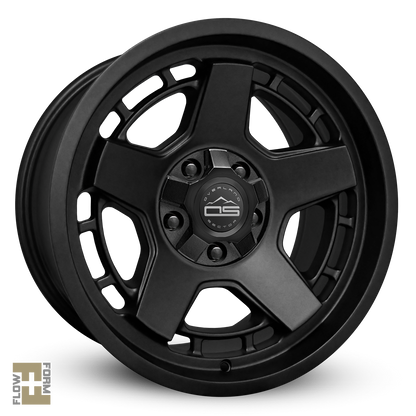 Overland Sector Atlas 17x9 +0 5x120/5x127mm 73.1mm Satin Black