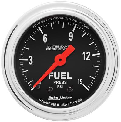 TD GAUG  FUEL PRESSURE  2 1/16