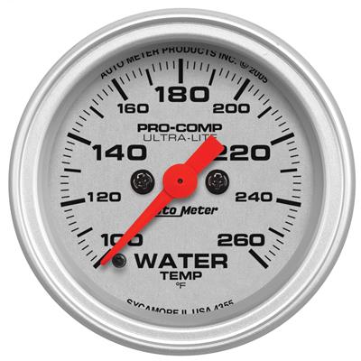 TD GAUG  WATER TEMP  2 1/16