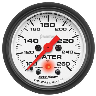 GAUGE  WATER TEMP  2 1/16-IN.