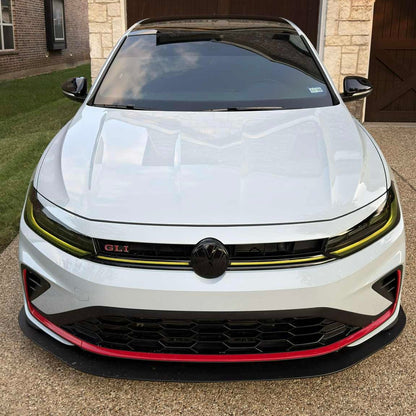 Front Lip for MK7/ MK7.5 / MK7.75 Jetta & GLI (2019-2025) includes facelift - bumper mounted splitter