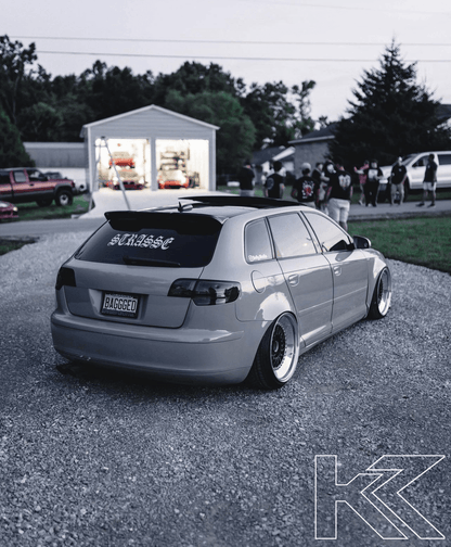 Audi A3 (8p) Hatchback Smoked/Clear LED Tail Lights (2004-2008)