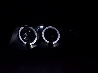 Audi A4 (B5 8D) Black Angel Eye Headlight Set (1995-1999)
