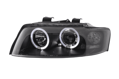 Audi A4 (B6 8E) Black Angel Eyes Headlight Set (2001-2004)