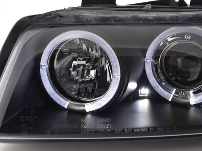 Audi A4 (B6 8E) Black Angel Eyes Headlight Set (2001-2004)
