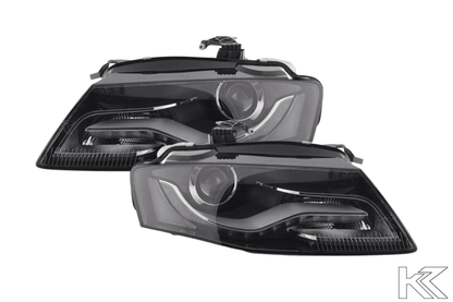 Audi A4 (B8/8K) OE+ Black Headlights - (2008-2011)
