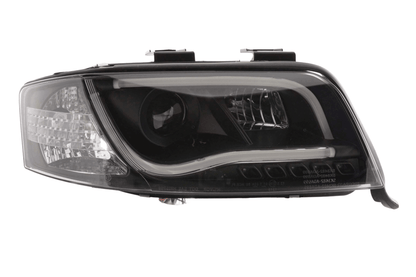 Audi A6 (C5 4B) Black LED Headlights with Daytime Running Lights (2001-2004)