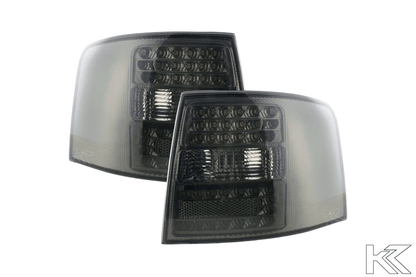 Audi A6 (C5/4B) Avant Black Smoke LED Taillights Set (1997-2003)