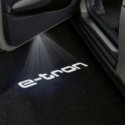 Audi e-tron Q4 Premium Door Puddle Lights Various Designs 2021 - 2026