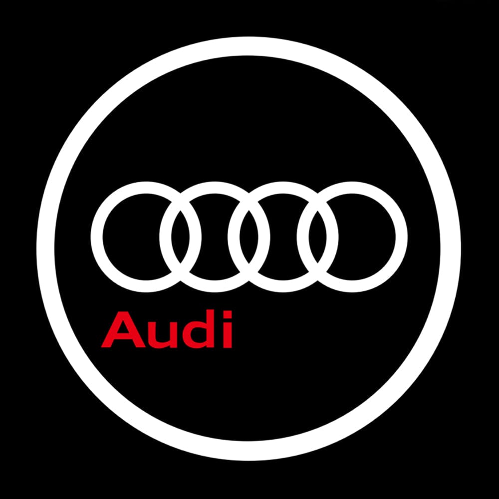 Audi Q6 e-tron Premium Door Puddle Lights Various Designs 2024 - 2026