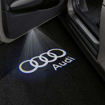 Audi Q6 e-tron Premium Door Puddle Lights Various Designs 2024 - 2026