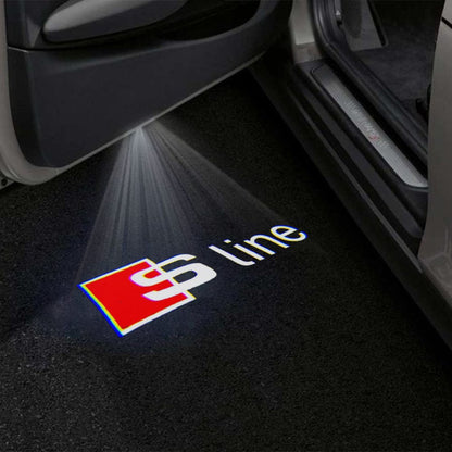 Audi Q6 e-tron Premium Door Puddle Lights Various Designs 2024 - 2026