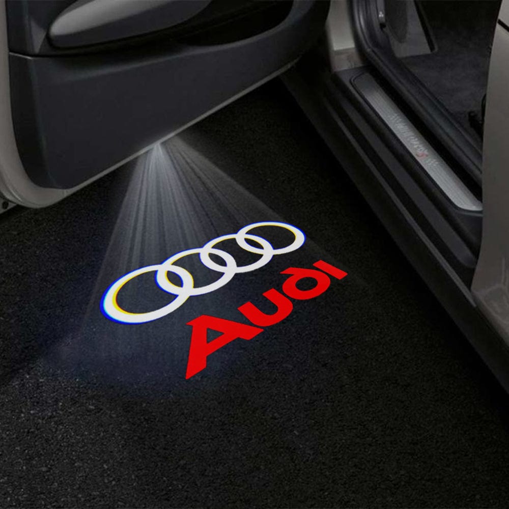 Audi RS6 Premium Door Puddle Lights Various Designs 2002 - 2026