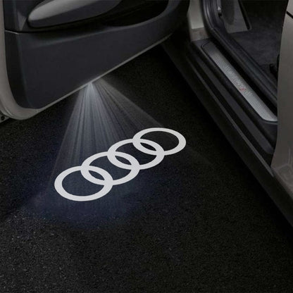Audi RS6 Premium Door Puddle Lights Various Designs 2002 - 2026