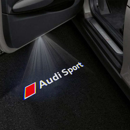 Audi RS6 Premium Door Puddle Lights Various Designs 2002 - 2026