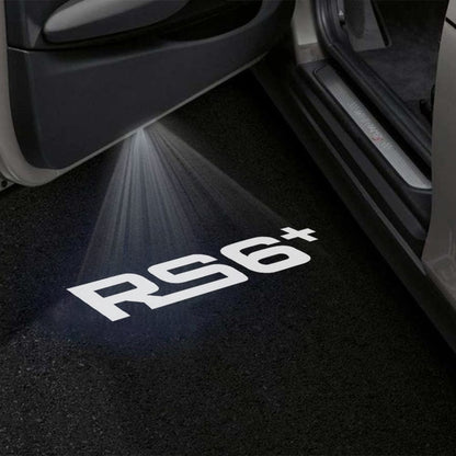 Audi RS6 Premium Door Puddle Lights Various Designs 2002 - 2026