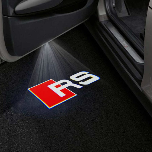Audi RS7 Premium Door Puddle Lights Various Designs 2013-2019