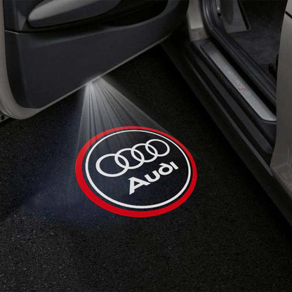 Audi S6 Premium Door Puddle Lights Various Designs 2006- 2026