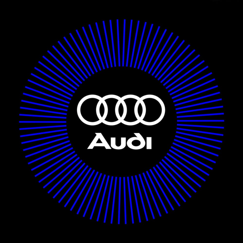 Audi S6 Premium Door Puddle Lights Various Designs 2006- 2026