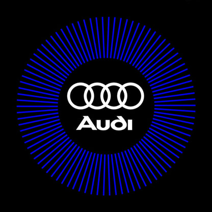 Audi S6 Premium Door Puddle Lights Various Designs 2006- 2026