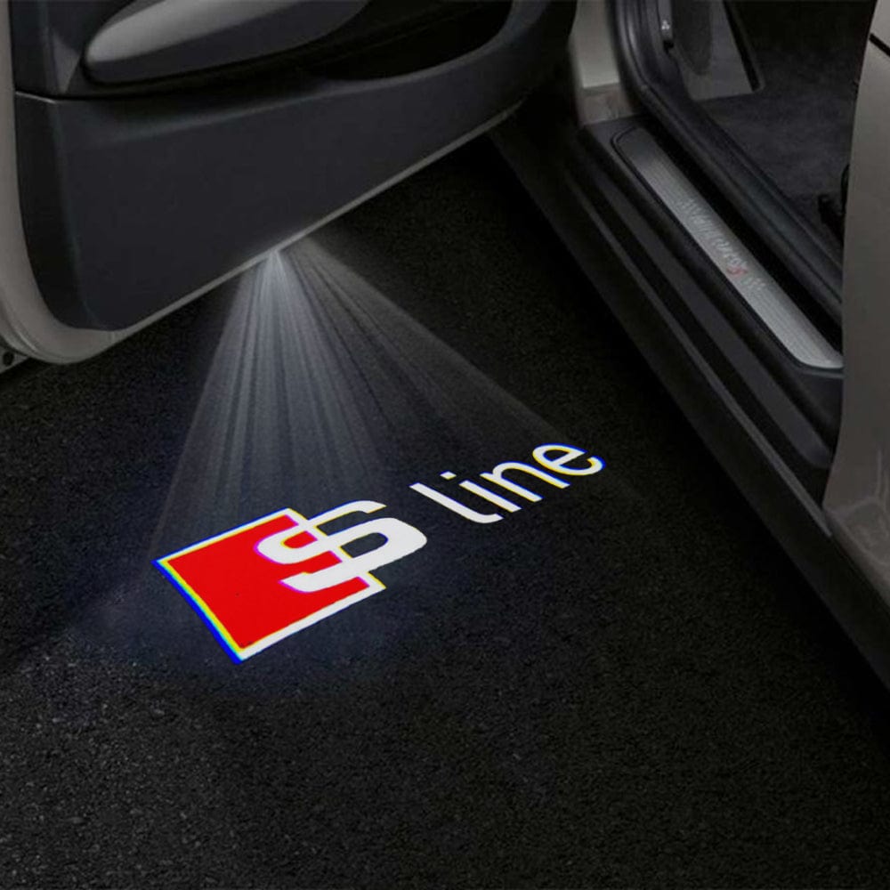 Audi S6 Premium Door Puddle Lights Various Designs 2006- 2026