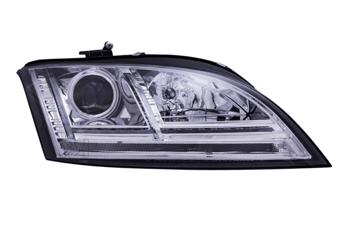 Audi TT 8J Chrome Daylight LED Parking Light Headlights (2006-2011)