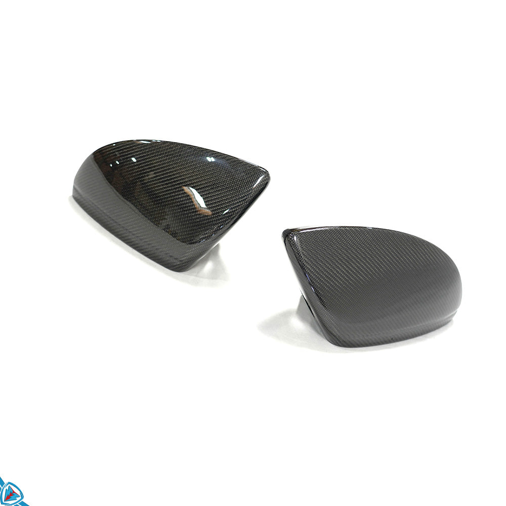 2022+ Audi E-Tron GT / RS E-Tron GT (4J) OEM Style Carbon Fiber Mirror Covers | FYBR Aerodynamics