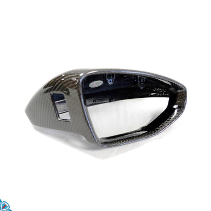 2022+ Audi E-Tron GT / RS E-Tron GT (4J) OEM Style Carbon Fiber Mirror Covers | FYBR Aerodynamics