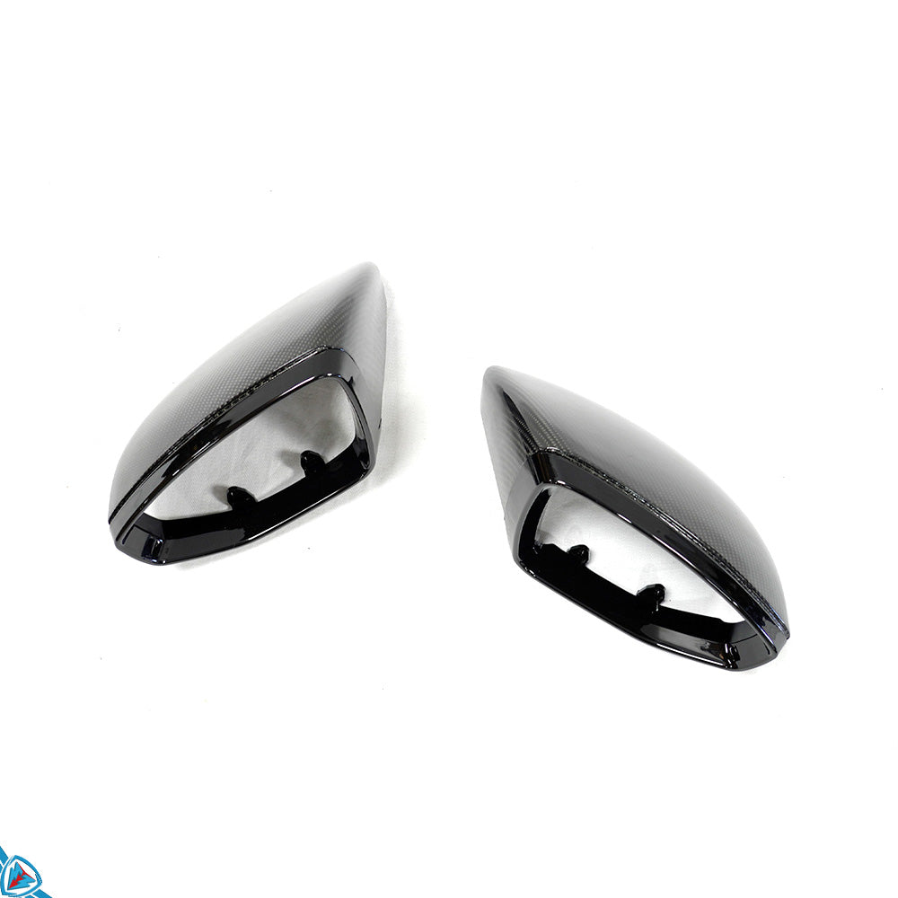 2022+ Audi E-Tron GT / RS E-Tron GT (4J) OEM Style Dry Carbon Fiber Mirror Covers | FYBR Aerodynamics