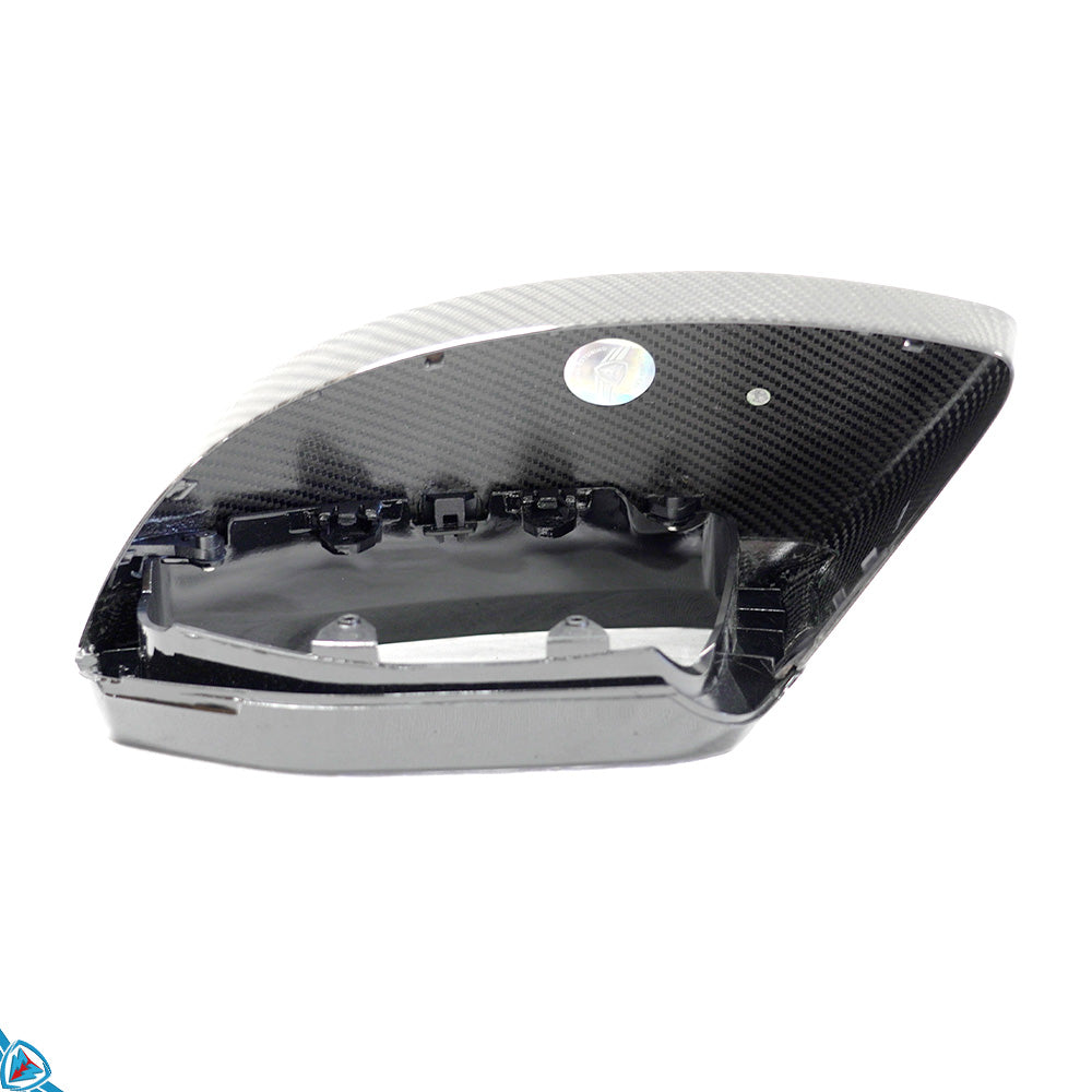 2022+ Audi E-Tron GT / RS E-Tron GT (4J) OEM Style Dry Carbon Fiber Mirror Covers | FYBR Aerodynamics