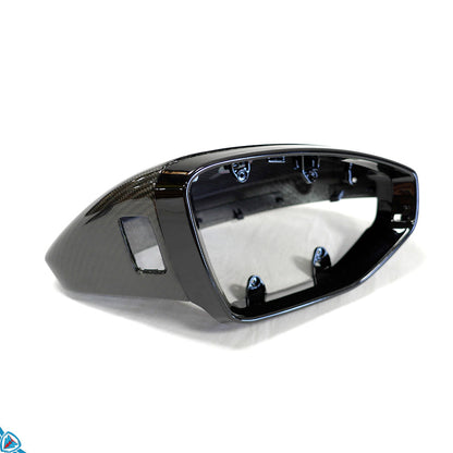 2022+ Audi E-Tron GT / RS E-Tron GT (4J) OEM Style Dry Carbon Fiber Mirror Covers | FYBR Aerodynamics