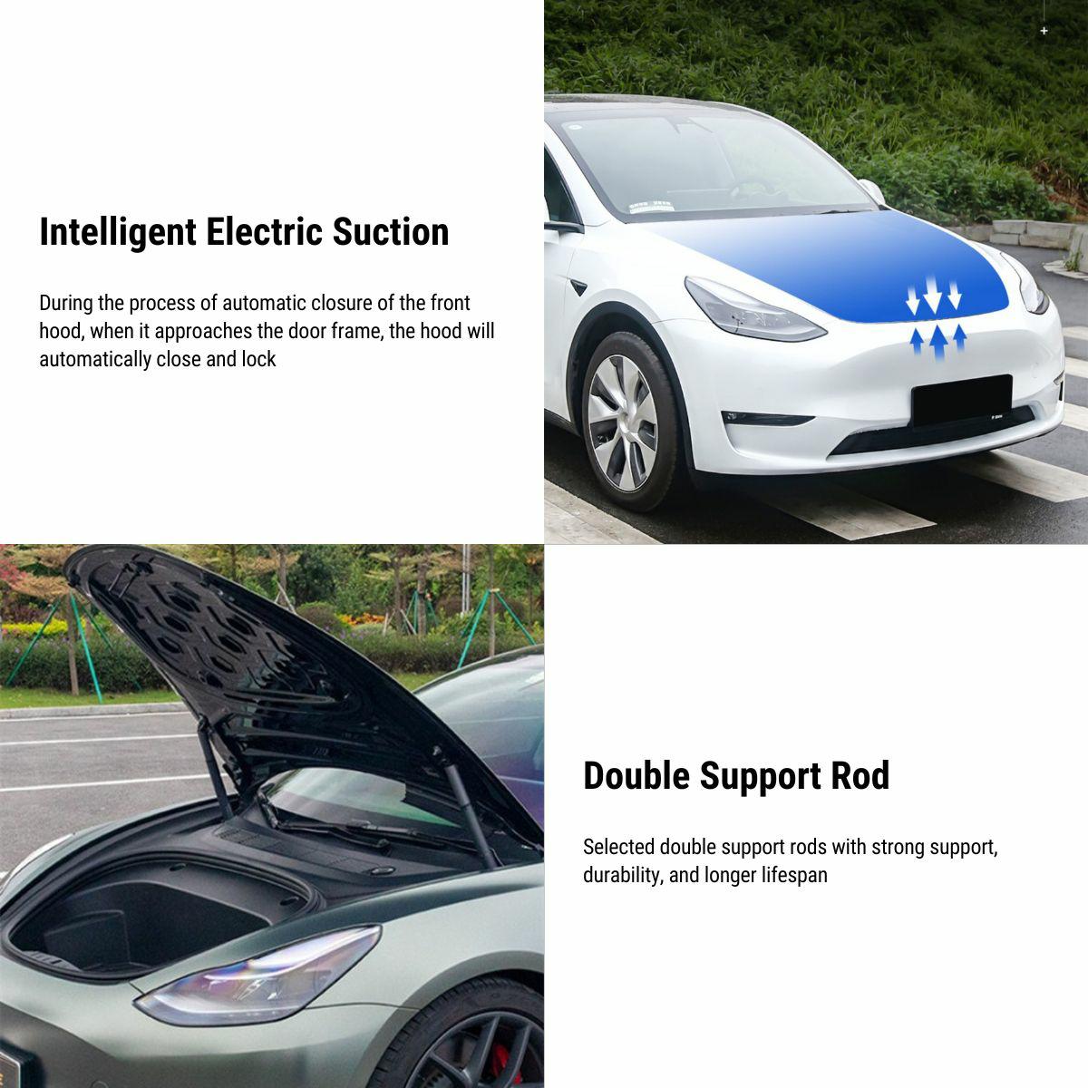 TESERY Auto Power Frunk for Model 3/Y | Hands-Free Electric Front Trunk