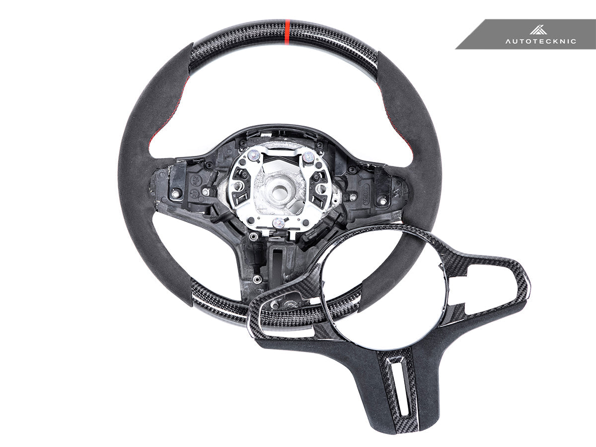 AutoTecknic Replacement Carbon Steering Wheel - BMW G14/ G15/ G16 8-Series