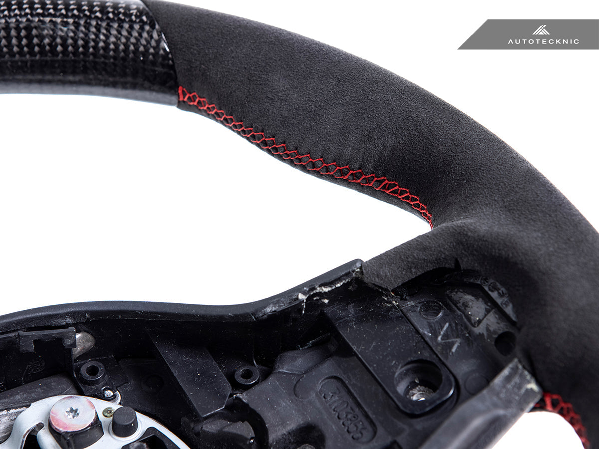 AutoTecknic Replacement Carbon Steering Wheel - BMW G14/ G15/ G16 8-Series