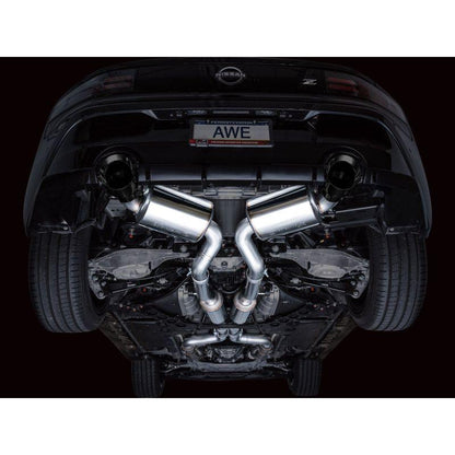 AWE 2023 Nissan Z RZ34 RWD Touring Edition Catback Exhaust System w/ Diamond Black Tips