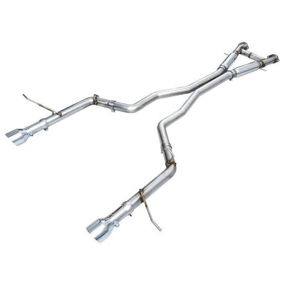 AWE Tuning 18-23 Dodge Durango SRT & Hellcat Track Edition Exhaust - Chrome Silver Tips