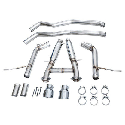 AWE Tuning 18-23 Dodge Durango SRT & Hellcat Track Edition Exhaust - Chrome Silver Tips