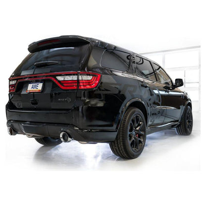 AWE Tuning 18-23 Dodge Durango SRT & Hellcat Track Edition Exhaust - Chrome Silver Tips