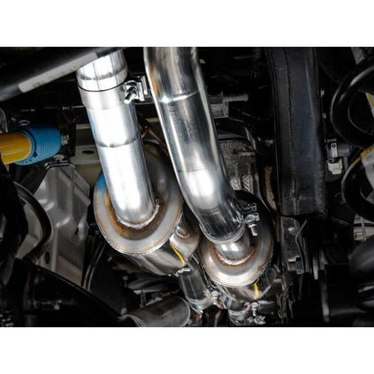 AWE Tuning 2021 RAM 1500 TRX 0FG Cat-Back Exhaust - Diamond Black Tips