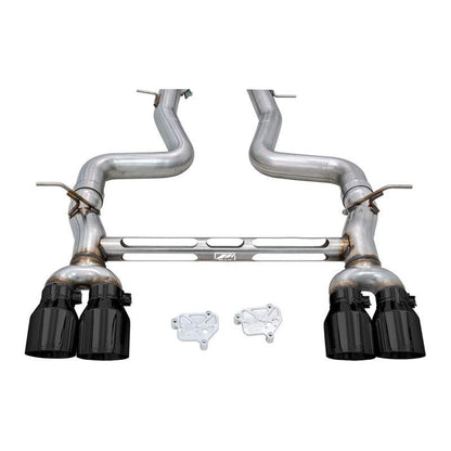 AWE Tuning BMW F8X M3/M4 Track Edition Catback Exhaust - Diamond Black Tips