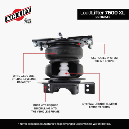 Air Lift LoadLifter 7500 XL Air Spring Kit 2020 Ford F-250 F-350 4WD SRW 57552