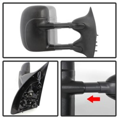 SPYDER Xtune Ford Superduty 02-07 Manual Extendable Manual Adjust Mirror Right MIR-FDSD99S-MA-R 9932427