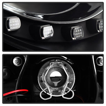 Spyder Volkswagen Beetle 06-10 Projector Headlights DRL LED Black PRO-YD-VB06-DRL-BK 5080929