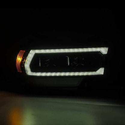 AlphaRex 19-21 Ram 2500 PRO-Series Projector Headlights Plank Style Alpha Black w/Activation Light 880546 *Discontinued