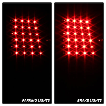 SPYDER Xtune Toyota Tundra 07-13 LED Tail Lights Black ALT-ON-TTU07-LED-BK 5013200