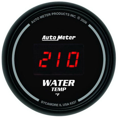 Autometer Digital 5-Gauge Kit - Sport Comp ATM6300