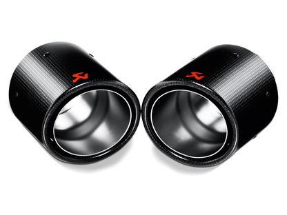 Akrapovic 09-12 Volkswagen Golf GTD (VI) Tail Pipe Set (Carbon) TP-VWGMK6-CA