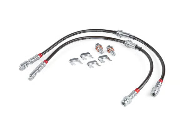 APR Braided Stainless Steel Brake Lines (Set of 2) - Front